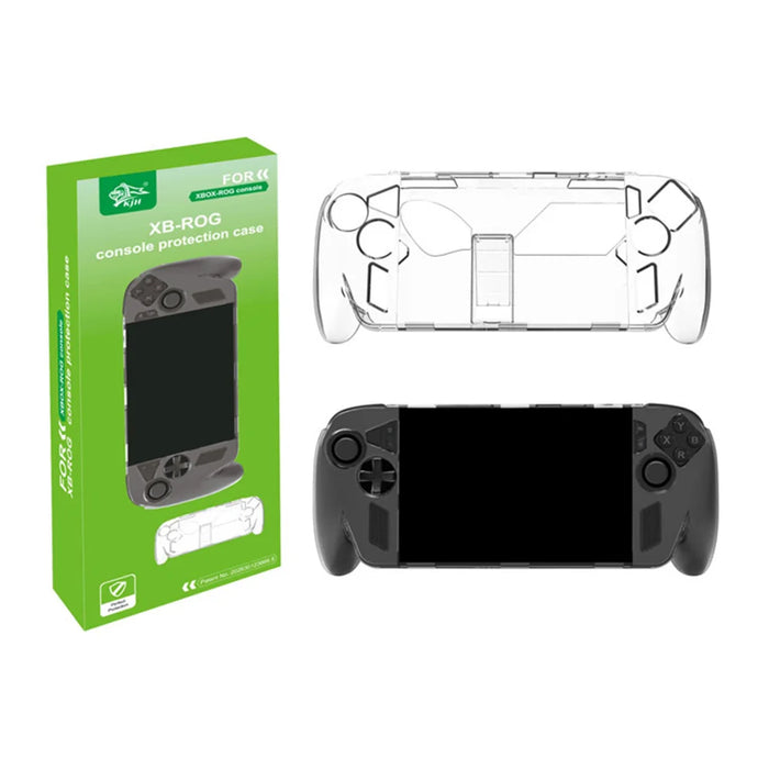 KJH-XBG-001 for Asus ROG Xbox Ally (2025)/Ally X (2025) Crystal Clear PC Hard Shell Case with Kickstand - 7