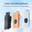K93 Clip-on Bluetooth-compatible Earphones Digital Display ENC Noise Cancelling Fast Charging - Black - 3