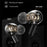 T22 TWS Dual Dynamic Drivers Wireless Noise Canceling Headset LED Power Display Bluetooth-compatible HiFi Earphone Earbuds - Black - 3