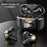 T22 TWS Dual Dynamic Drivers Wireless Noise Canceling Headset LED Power Display Bluetooth-compatible HiFi Earphone Earbuds - Black - 7