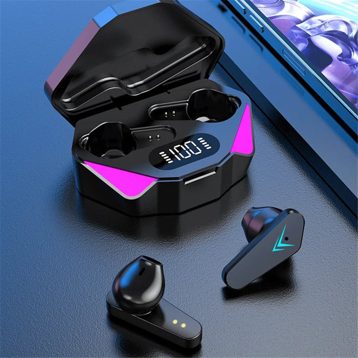 KOLINSKY X15 TWS Bluetooth-compatible 5.0 Wireless Touch Earphone Digital Display Professional E-Sports Gaming Music Headset - 4