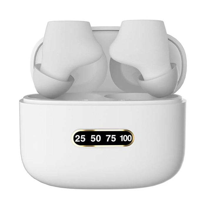 M8 TWS Bluetooth-compatible 5.0 In-ear Gaming IPX5 Waterproof Sports Headset with Charging Case - White - 1