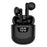 P66 TWS Bluetooth-compatible Wireless Earphones Earbuds Waterproof Sports Stereo Music Calling Headset with Digital Display Charging Case - Black - 1