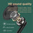 P66 TWS Bluetooth-compatible Wireless Earphones Earbuds Waterproof Sports Stereo Music Calling Headset with Digital Display Charging Case - Black - 4