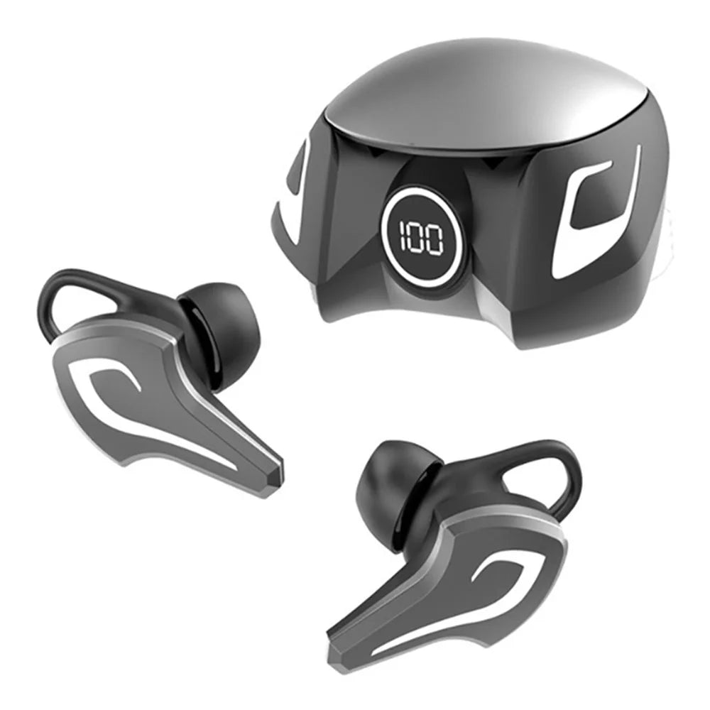 K8 TWS Bluetooth-compatible Headset Sports Wireless Earbuds Dual-mode In-ear Headphones Low Latency TWS HiFi Gaming Earphones - Silver - 1