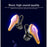 K8 TWS Bluetooth-compatible Headset Sports Wireless Earbuds Dual-mode In-ear Headphones Low Latency TWS HiFi Gaming Earphones - Silver - 2