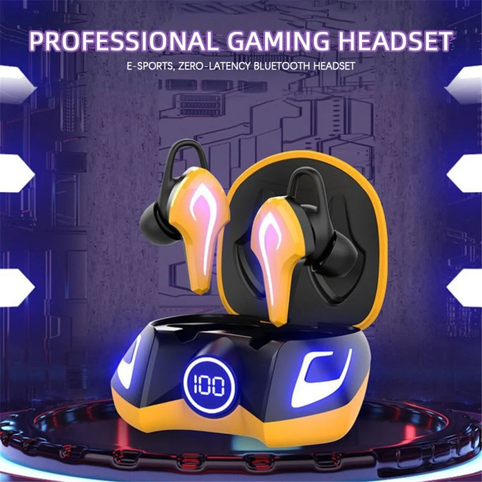 K8 TWS Bluetooth-compatible Headset Sports Wireless Earbuds Dual-mode In-ear Headphones Low Latency TWS HiFi Gaming Earphones - Silver - 4