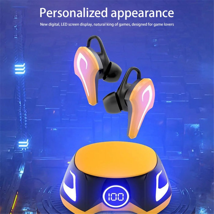 K8 TWS Bluetooth-compatible Headset Sports Wireless Earbuds Dual-mode In-ear Headphones Low Latency TWS HiFi Gaming Earphones - Silver - 6