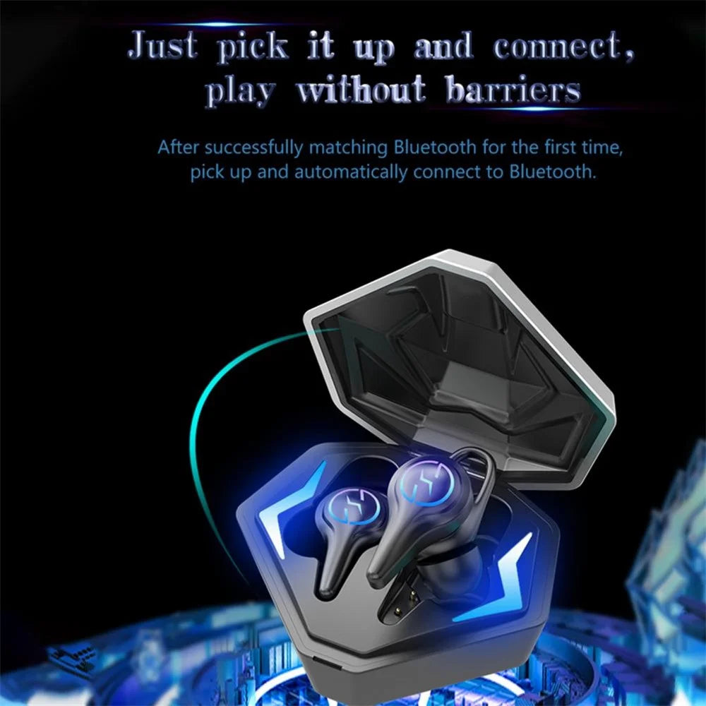 K9 Bluetooth-compatible Earphone Noise Reduction Wireless Headset Low Latency TWS HiFi Gaming Earbud for Playing Games - 4