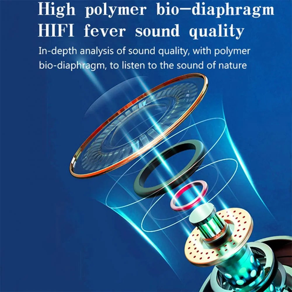 K9 Bluetooth-compatible Earphone Noise Reduction Wireless Headset Low Latency TWS HiFi Gaming Earbud for Playing Games - 5