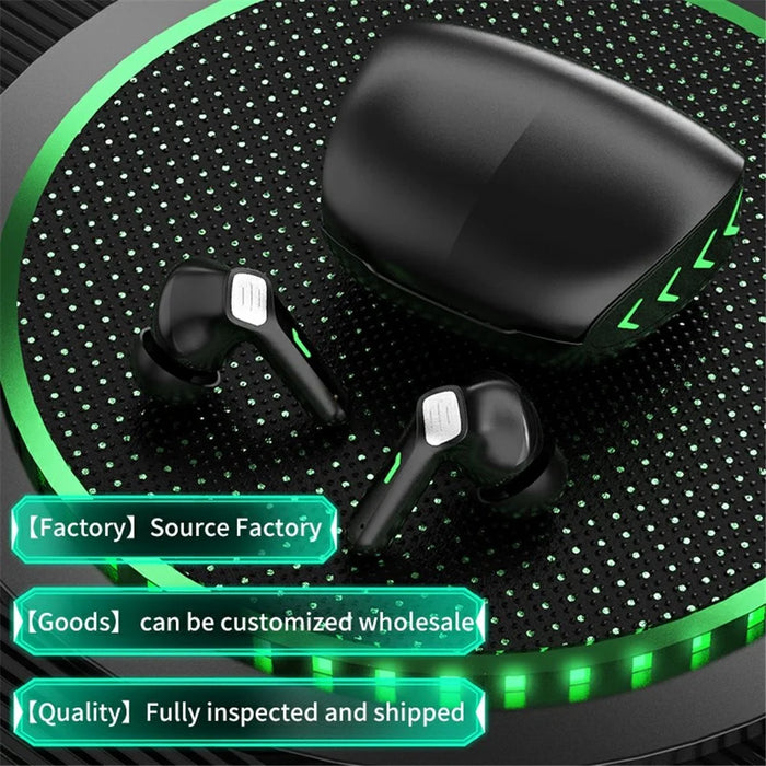 Y1 TWS Wireless Bluetooth-compatible 5.1 E-sports Earphone Touch Music Calling ENC Dual Mic Game Headset - 3