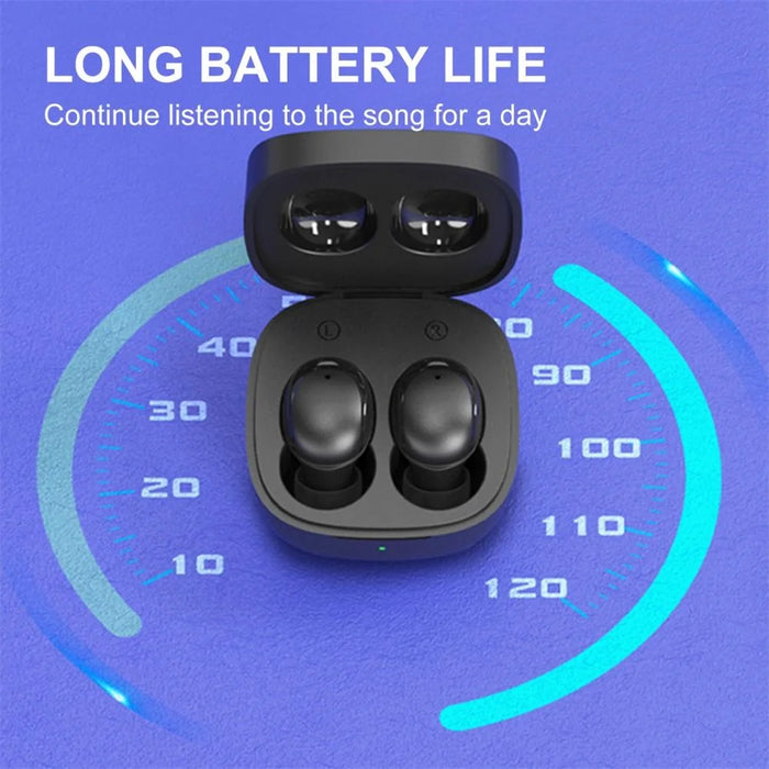 XY-30 TWS Wireless Bluetooth-compatible 5.0 Sports Earphone Earbuds Waterproof Touch Music Calling Headset - Black - 5
