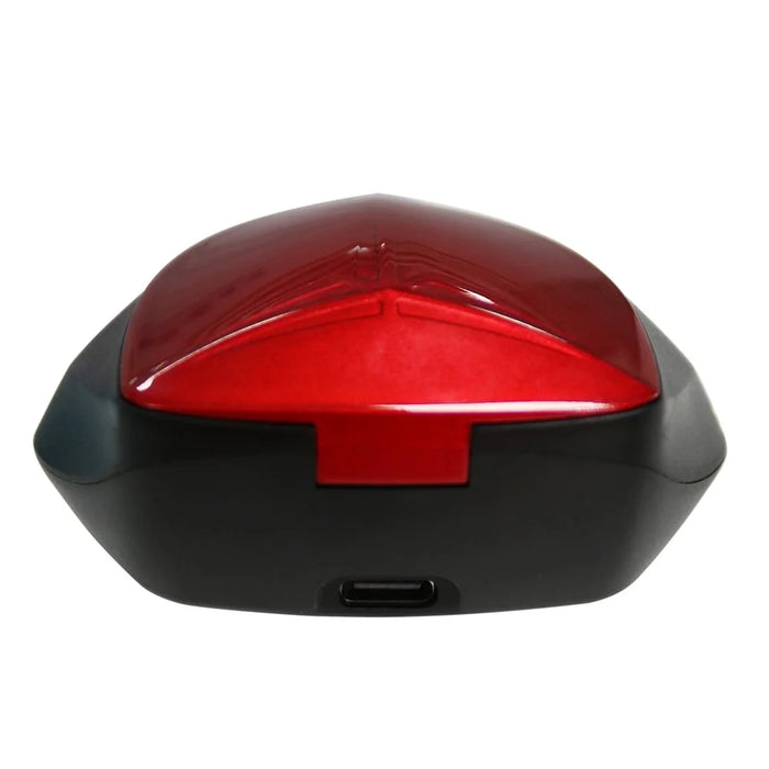 Y18 Earphone TWS Wireless Bluetooth-compatible 5.0 Noise Reduction Low-Latency High-tech Headset Gaming Headphone - Red - 4