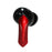 Y18 Earphone TWS Wireless Bluetooth-compatible 5.0 Noise Reduction Low-Latency High-tech Headset Gaming Headphone - Red - 7