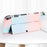 Anti-Fingerprint Dockable Case Protective Cover Ergonomic Comfort PC Grip Case Set for Nintendo Switch OLED Console - Purple/Green - 6