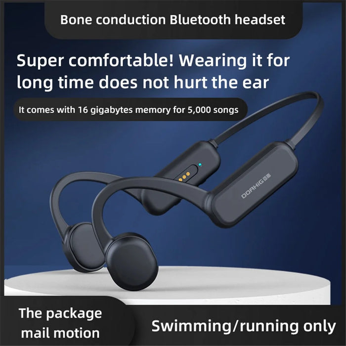 DG-X18 Pro 8G Memory Bone Conduction Bluetooth-compatible 5.0 Earphones IPX8 Waterproof Sports Headphones - 3