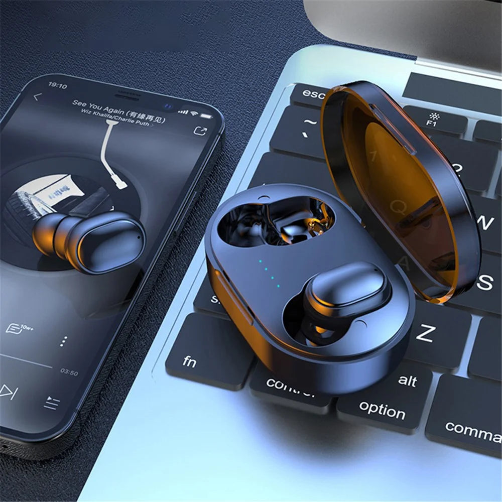 A6R TWS Mini Wireless Bluetooth-compatible Headset Low Delay In-ear Earphone Sports Headphone with Charging Case - 4