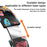 L750 Bluetooth-compatible Headset Cool Graffiti Headphone with LED Light Earphone Support TF Card/3.5mm Audio Wired for Mobile Phone Computer Laptop - Black - 6