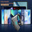 V9S Bluetooth-compatible Single-Ear (Monaural) Headset Business Style LED Display Wireless Headphone Earphone with Battery Charging Case - Black - 3