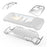 PGTECH GP-806 Transparent Case for Steam Deck Console Gamepad Anti-scratch Protective Cover - 1