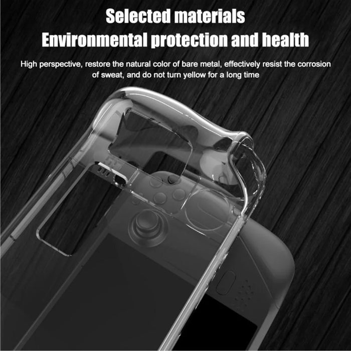 PGTECH GP-806 Transparent Case for Steam Deck Console Gamepad Anti-scratch Protective Cover - 6