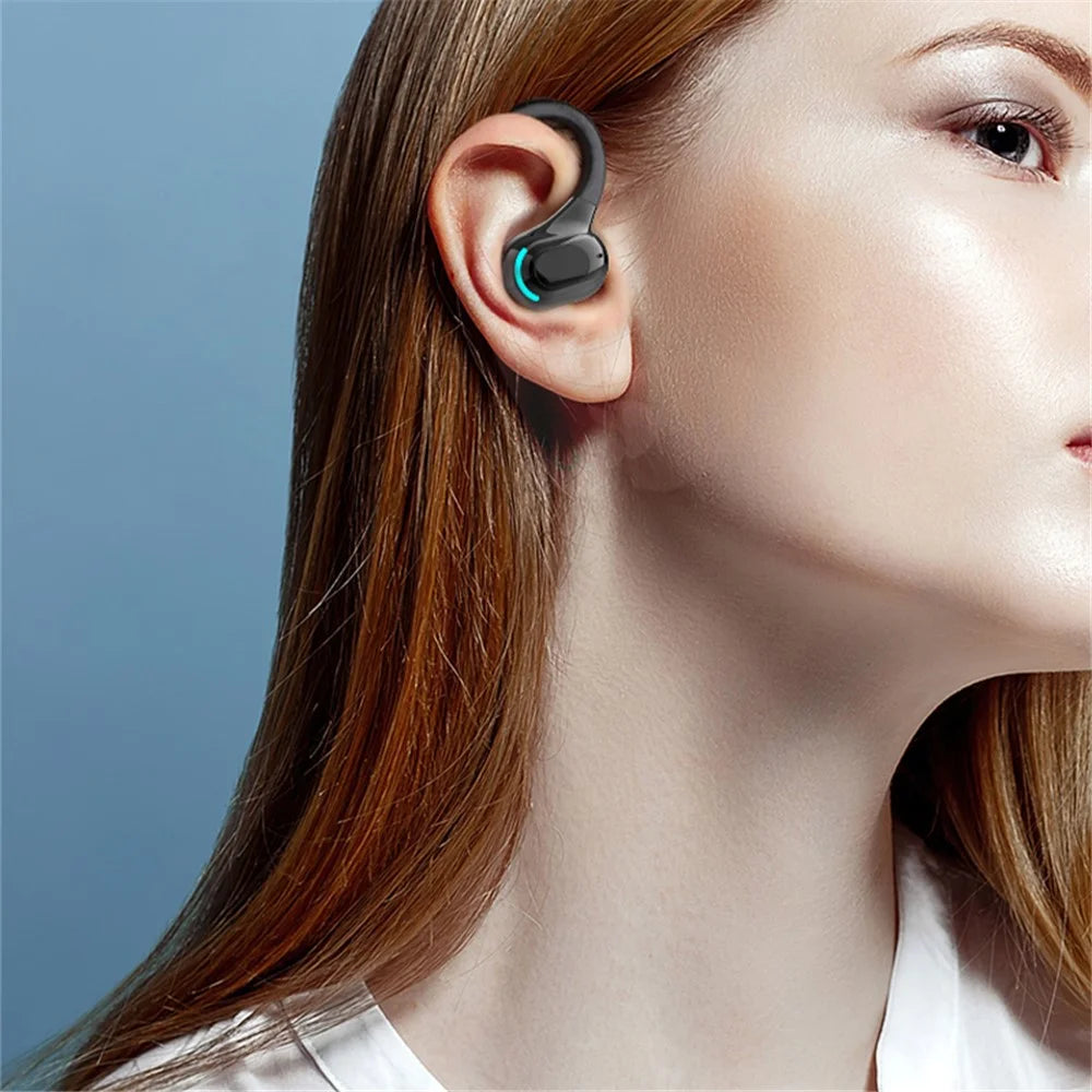 F8 Earphones TWS In-ear Bluetooth-compatible Earbuds Headphones with Mic and IPX4 Water Resistance - Black - 7