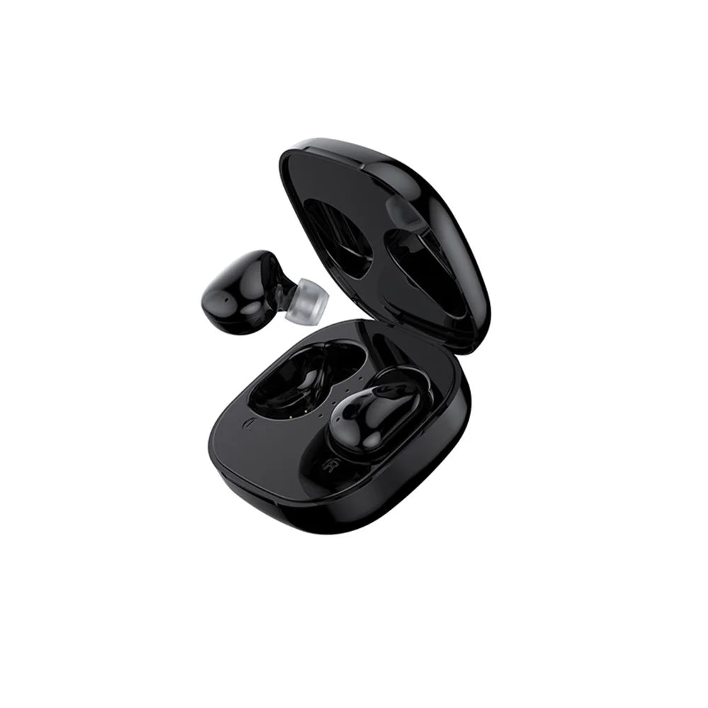 A1 TWS Mini Wireless Bluetooth-compatible 5.1 In-ear Earphone Touch Stereo Music Calling Gaming Headset - Black - 1