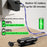 K55 Business Bluetooth-compatible Single-Ear Earphone Battery Display Clip-On Intelligent Noise Reduction Telescopic Headset Clipper - Silver - 3