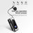 K55 Business Bluetooth-compatible Single-Ear Earphone Battery Display Clip-On Intelligent Noise Reduction Telescopic Headset Clipper - Silver - 6