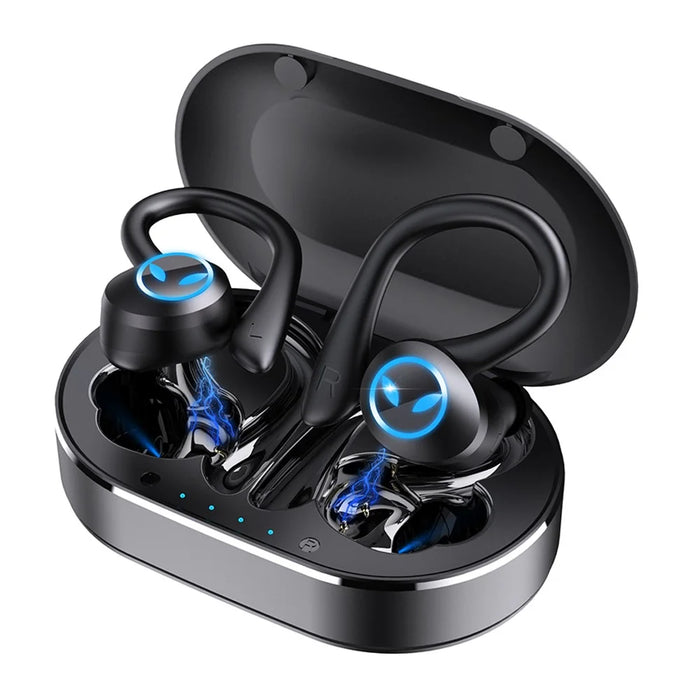 Q25 TWS Earbuds In-ear Wireless Headset Bluetooth-compatible 5.1 Earphone Waterproof Noise Reduction Design Sports Earhook Headphone - 1
