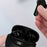JS121 Digital Display Wireless TWS Earphones Touch Control Bluetooth-compatible Earbuds Headphones - Black - 5