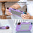 Shockproof Case Anti-Drop Cover for Nintendo Switch OLED Game Console Ergonomic Grip Protective Case (Type A) - Purple - 6