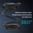 VV6 ENC Headset Call Noise Cancelling Headphones Game Music Dual Mode Low Latency Bluetooth-compatible Earphones - 4