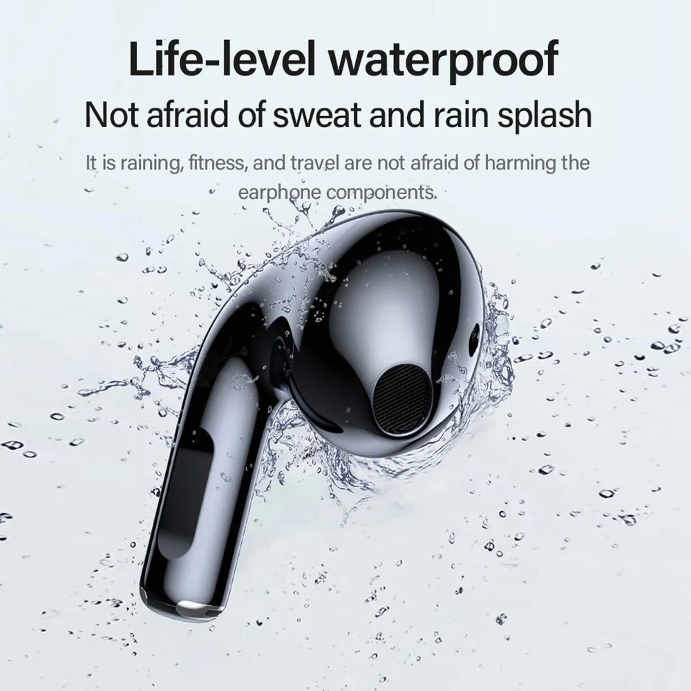 LENOVO Thinkplus LP40 Bluetooth-compatible 5.0 TWS Earphone Noise Reduction In-ear Headphone with 300mAh Charging Case - Black - 5