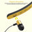 Kid's In-ear Wireless Bluetooth-compatible Earphones Cute Magnetic Earbuds Children Neckband Headsets - Yellow - 2