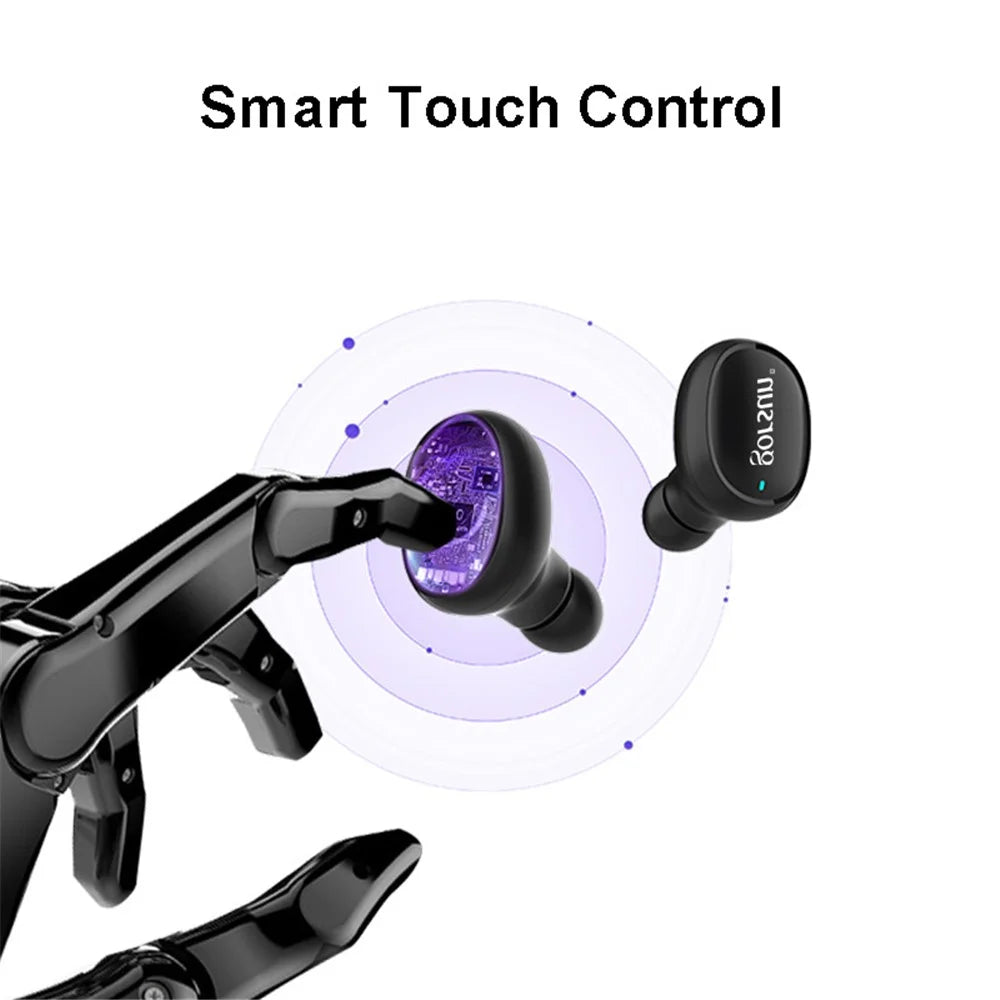 GORSUN V8 TWS BT5.0 Bluetooth-compatible Headset Wireless Earbuds Waterproof In-Ear Fingerprint Touch 3D Stereo Earphone - 6
