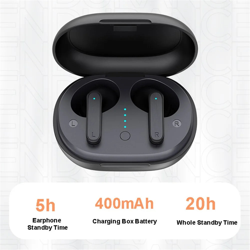 GORSUN V19 True Wireless Earbuds TWS Stereo Touch Earphones Bluetooth-compatible 5.0 EDR Noise Canceling Headphones - 5