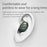 XG01 TWS Wireless Bluetooth-compatible Earphone Noise Reduction LED Light In-ear Headphone Earbud Headset with Digital Screen Charging Case - Purple - 6