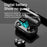 T8 Wireless Bluetooth-compatible Headset with Charging Case LED Digital Display Sports Earbuds - Black - 3