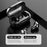 T8 Wireless Bluetooth-compatible Headset with Charging Case LED Digital Display Sports Earbuds - Black - 4
