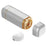 Single Wireless Earphone Mini Bluetooth-compatible Headset Sports Headphone with Lipstick-shaped Charging Case - White - 1
