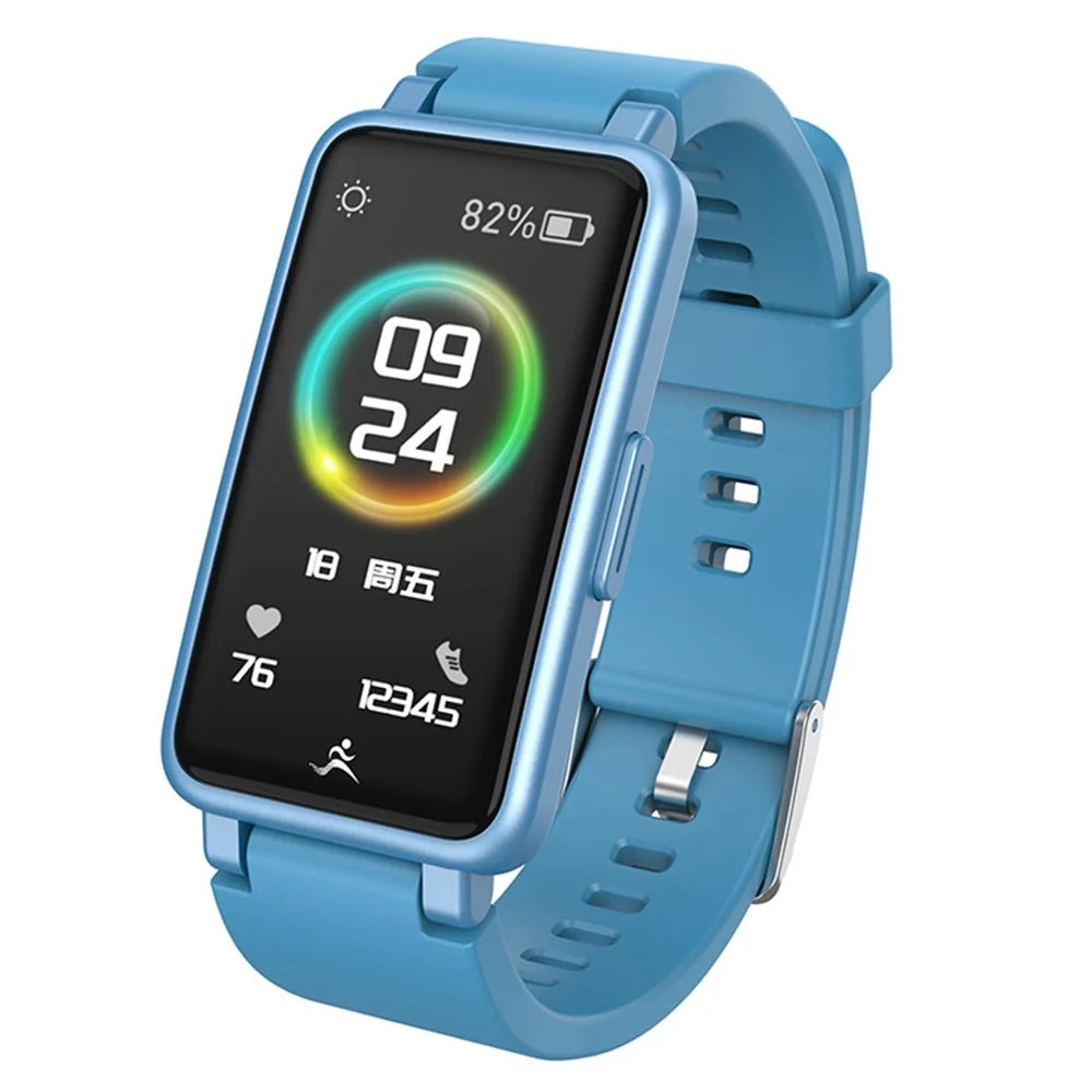 C2 0.96'' Screen Smart Watch Health Monitor Sports Bracelet Multifunction Bluetooth-compatible Waterproof Intelligent Bracelet - Blue - 1