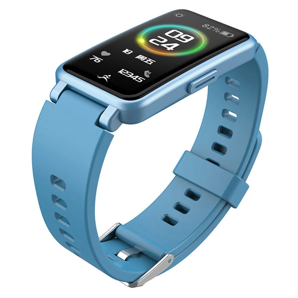 C2 0.96'' Screen Smart Watch Health Monitor Sports Bracelet Multifunction Bluetooth-compatible Waterproof Intelligent Bracelet - Blue - 2