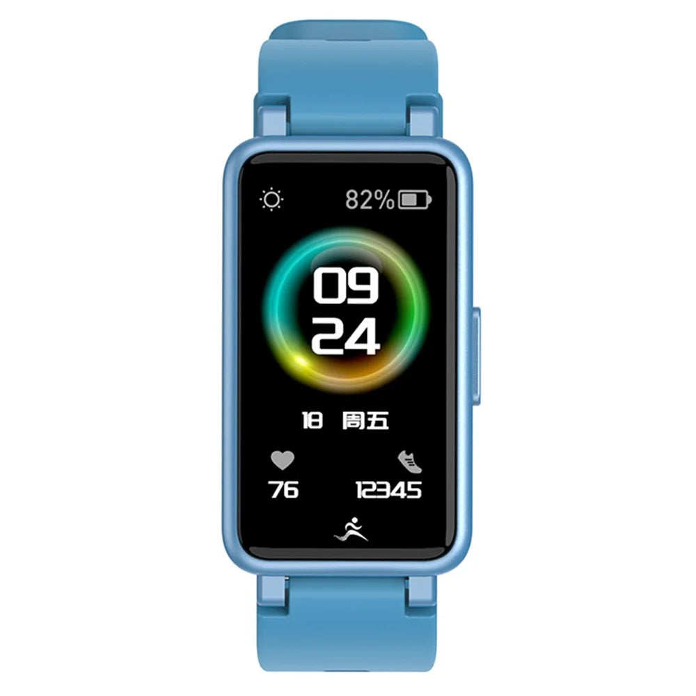 C2 0.96'' Screen Smart Watch Health Monitor Sports Bracelet Multifunction Bluetooth-compatible Waterproof Intelligent Bracelet - Blue - 4