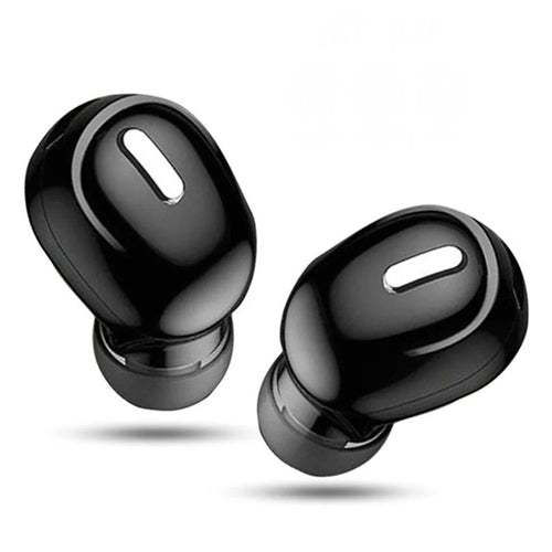 X9 Wireless In-ear Earbuds TWS Mini Sports Headphone Portable Bluetooth-compatible 5.0 Stereo Headset with Ear Caps - Black - 1