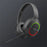 L800 Wireless Headset Music Gaming Headset Folding Bluetooth-compatible Headphone with LED Lights / Microphone - Black - 2