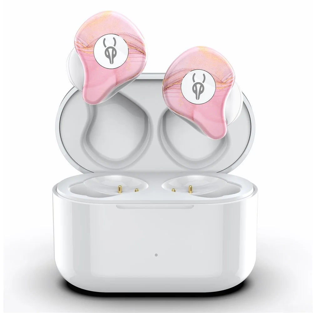 SABBAT X12Ultra TWS Bluetooth-compatible 5.2 HiFi Stereo Headset Ergonomics Wireless In-ear Music Earphones - Pink - 1