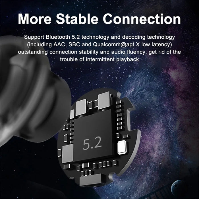 SABBAT X12Ultra TWS Bluetooth-compatible 5.2 HiFi Stereo Headset Ergonomics Wireless In-ear Music Earphones - Pink - 6