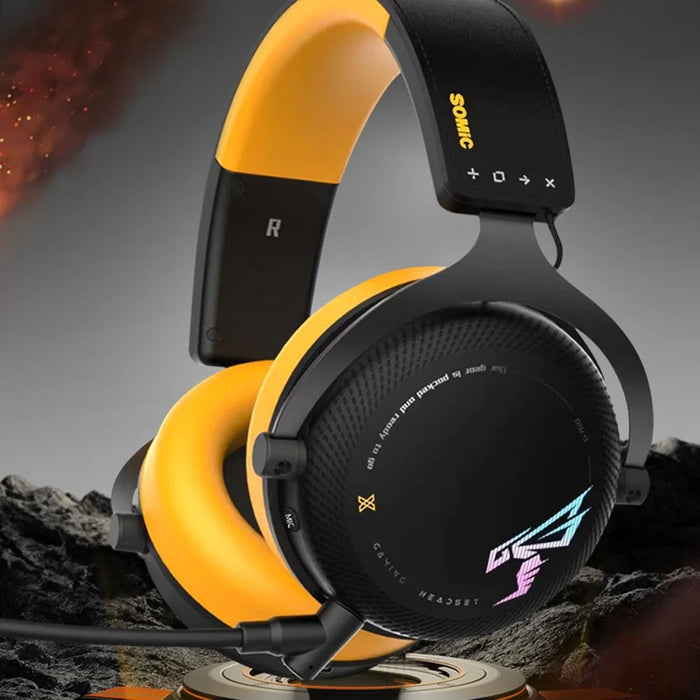 SOMIC G760 Over-ear Gaming Headphone Wired 2.4G USB E-Sports Headset Low Delay Bluetooth-compatible Stereo Music HiFi Stereo Sound Earphone - 3