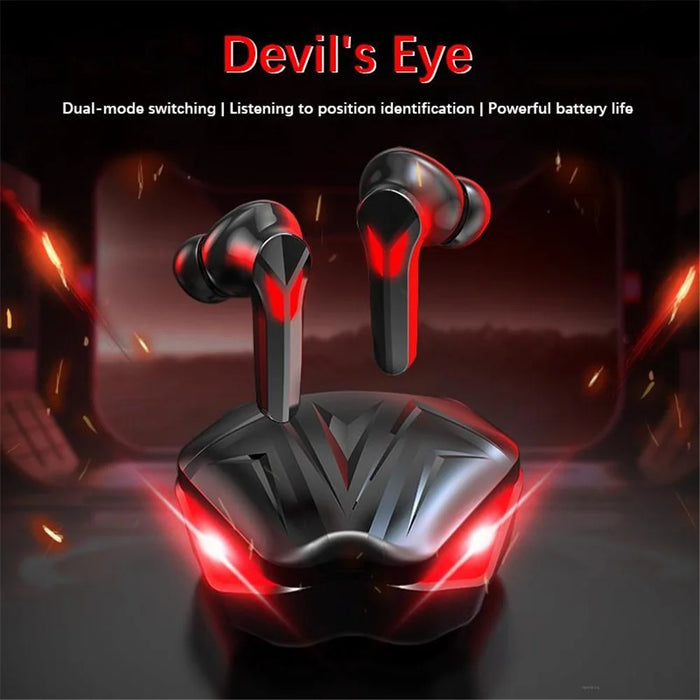 J13 Bluetooth-compatible Earbuds Binaural In-Ear Gaming Headset Dual Mode E-Sport Headphone with Digital Display / Breathing Light - 2